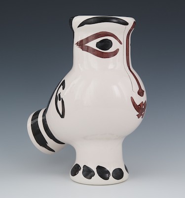 Pablo Picasso "Woman-Faced Wood-Owl" est $2,000-4,000