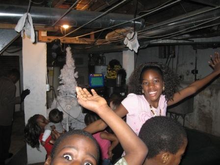 Dancing in the basement