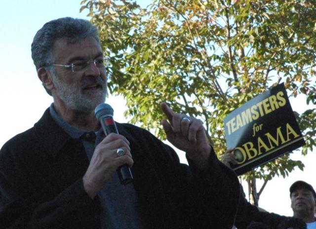 Cleveland Mayor Jackson at Russell Simmons Rally