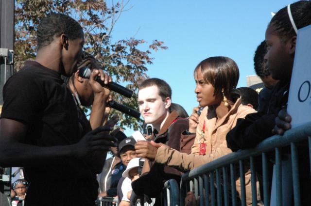 The New Millionaires at The Russell Simmons Rally, Cleveland Ohio 2