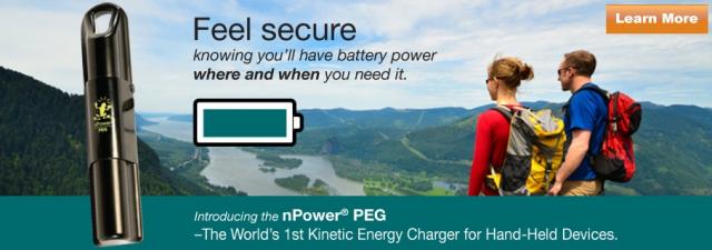 npower peg banner