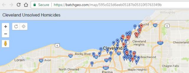 unsolved homicides cleveland area ohio